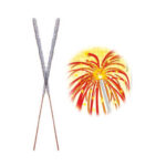 15 Cm Red Sparklers 10 Pcs