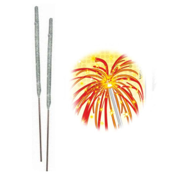 30 Cm Red Sparklers 10 Pcs